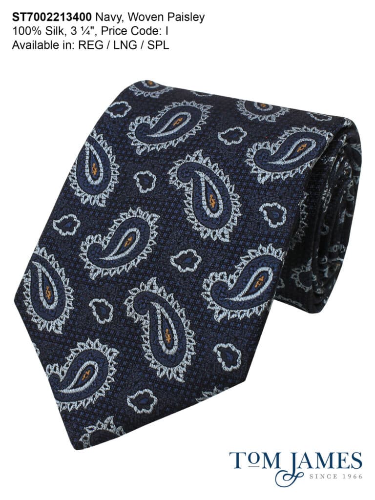 royal classic fall winter 2026 collection tom james dark navy tie