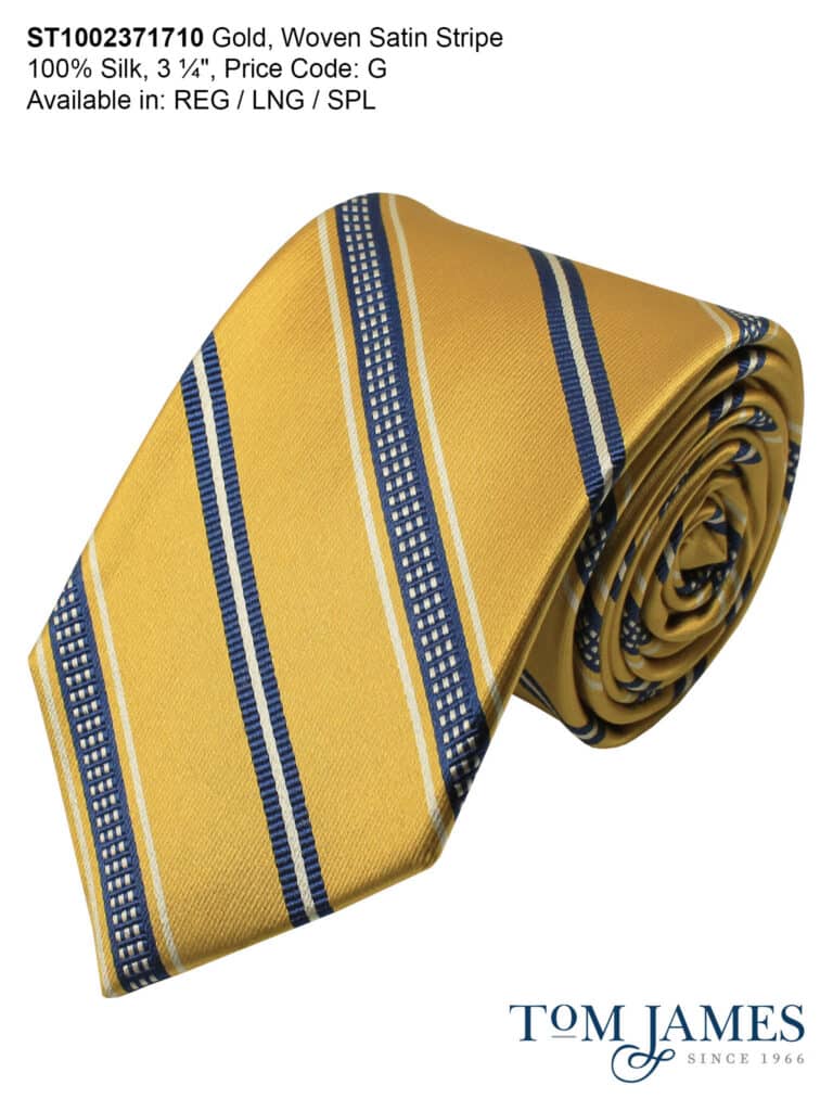executive collection fall winter 2026 collection yellow rep tie